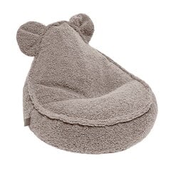 Bearly Sako Bag Bērniem MeowBaby, Teddy, 67x58x50cm, Gaiši Pelēks cena un informācija | Sēžammaisi, klubkrēsli, pufi bērniem | 220.lv