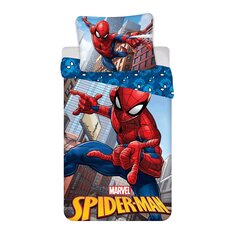 Jerry Fabrics детский комплект постельного белья Spiderman, 140x200, 2 части цена и информация | Детское постельное бельё | 220.lv