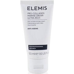 Sejas krēms Elemis Pro-Collagen Marine Ultra Rich cream, 50 ml cena un informācija | Sejas krēmi | 220.lv