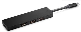 Dokēšanas stacija HP ENVY USB-C sadales ligzda USB 3.2 Gen 1 (3.1 Gen 1) 90 W cena un informācija | Portatīvo datoru dzesēšanas paliktņi un citi piederumi | 220.lv