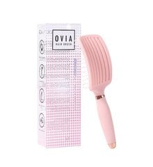 SISTER YOUNG - OVIA PINK NV - izliekta matu suka ar ventilāciju matu izķemmēšanai, rozā krāsā цена и информация | Расчески, щетки для волос, ножницы | 220.lv