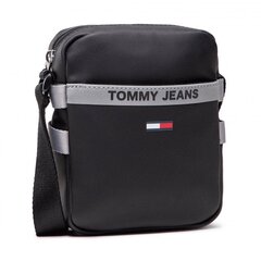 Tommy Jeans vīriešu somiņa plecam melna AM0AM08187-BDS cena un informācija | Vīriešu somas | 220.lv