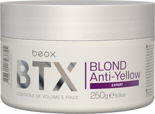 BE.TOX Mask Control Blond Anti-Yellow - Botox maska ​​(aktīva) matiem, ar pretdzeltenības efektu (BEOX, Brazīlija), 250 g cena un informācija | Matu veidošanas līdzekļi | 220.lv