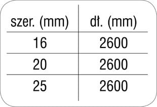 Поводок для собак Chaba REG, красный, 20mm/2.6m цена и информация | Поводки для собак | 220.lv