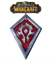 World of Warcraft Plaque metal "Horde Shield" (25x35) cena un informācija | Datorspēļu suvenīri | 220.lv