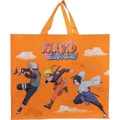 Сумка-шоппер в стиле аниме Konix Naruto Shippuden 40x45x20см, оранжевый цена и информация | Атрибутика для игроков | 220.lv