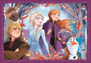 Cle Puzzle 4in1 Superkolor Frozen 21518 цена и информация | Настольные игры, головоломки | 220.lv