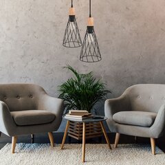 Lamp APP1268-1CP Black цена и информация | Люстры | 220.lv