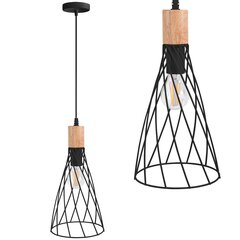 Lamp APP1268-1CP Black цена и информация | Люстры | 220.lv