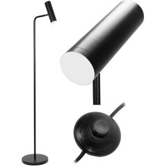 Lampa APP965-1F melna cena un informācija | Stāvlampas | 220.lv