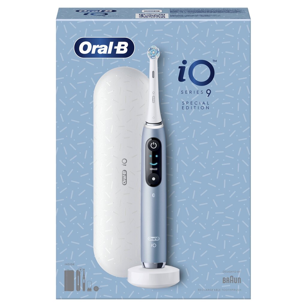 Oral-B iO9 Aqua Marine Special Edition cena un informācija | Elektriskās zobu birstes | 220.lv