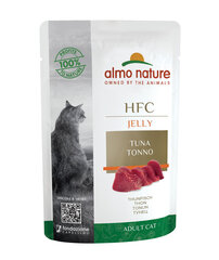 Almo Nature HFC Jelly ar tunci, 55 g cena un informācija | Konservi kaķiem | 220.lv