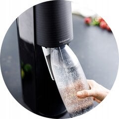 Sodastream Terra Melnais + 3 FUSE 1l + 1 My ONLY 0,5l + Bolero x6 cena un informācija | Gāzētā ūdens aparāti | 220.lv