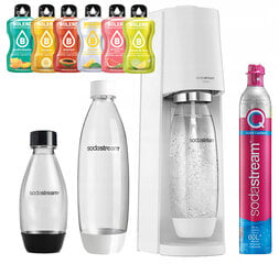 SodaStream TERRA Сатуратор Черно-Неоновый + 6x Bolera цена и информация | Аппараты для газирования воды | 220.lv