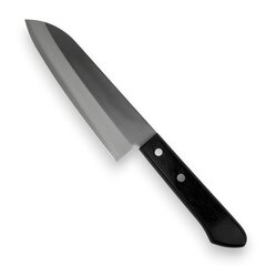 Japāņu virtuves nazis Santoku 170 mm, 3 slāņu, nerūsējošais cena un informācija | Naži un to piederumi | 220.lv