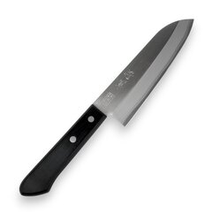 Japāņu virtuves nazis Santoku 170 mm, 3 slāņu, nerūsējošais cena un informācija | Naži un to piederumi | 220.lv