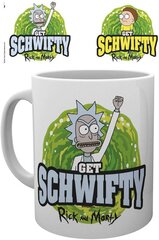 Rick and Morty - Mug 320 ml Get Schwifty cena un informācija | Datorspēļu suvenīri | 220.lv