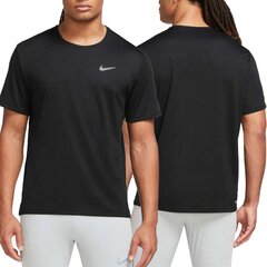 Nike krekliņš vīriešu sporta treniņkrekls Dri-fit UV aizsardzība DV9315-010 цена и информация | Мужские футболки | 220.lv