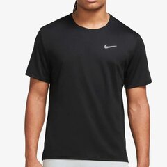 Nike krekliņš vīriešu sporta treniņkrekls Dri-fit UV aizsardzība DV9315-010 цена и информация | Мужские футболки | 220.lv