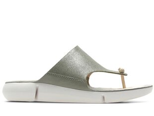 CLARKS Sieviešu Tri Carmen olīveļļas ādas čības cena un informācija | Iešļūcenes, čības sievietēm | 220.lv