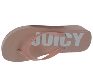 JUICY COUTURE Sieviešu ERIKA RUBBER/EVA rozā vieglās čības cena un informācija | Iešļūcenes, čības sievietēm | 220.lv