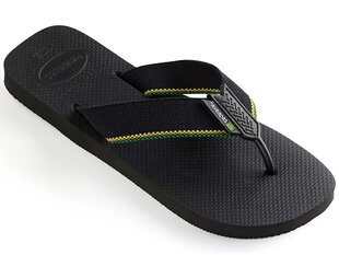 HAVAIANAS URBAN BRASIL melnas vīriešu čības cena un informācija | Vīriešu iešļūcenes, čības, sandales | 220.lv