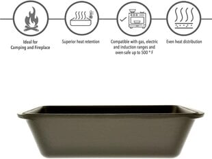 Čuguna cepšanas forma cena un informācija | Cepamais papīrs, trauki, formas | 220.lv