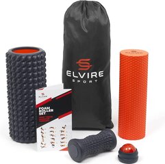 ELVIRE SPORT Набор для глубокого массажа, 4 шт. цена и информация | Аксессуары для массажа | 220.lv