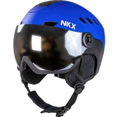 Slēpošanas ķivere NKX Legend Snow Helmet L izmērs Zils/Melns cena un informācija | Ķiveres | 220.lv