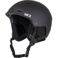 Slēpošanas ķivere NKX Nomad Snow Helmet L izmērs Melna cena un informācija | Ķiveres | 220.lv