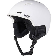 Slēpošanas ķivere NKX Nomad Snow Helmet L izmērs Balts cena un informācija | Ķiveres | 220.lv