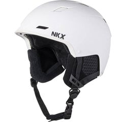 Slēpošanas ķivere NKX Nomad Snow Helmet M izmērs Balts cena un informācija | Ķiveres | 220.lv