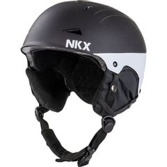 Ķivere NKX Predator Snow Helmet XL izmērs Melna/Balta cena un informācija | Ķiveres | 220.lv