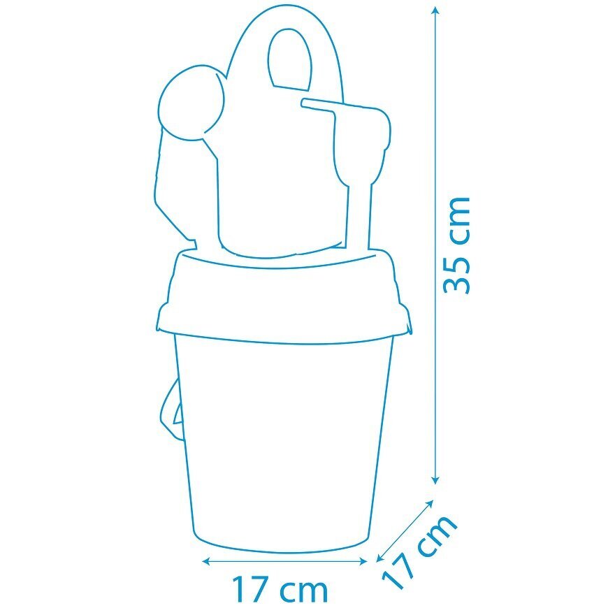 Smilšu rotaļu komplekts bērniem, Smoby L-862130 цена и информация | Ūdens, smilšu un pludmales rotaļlietas | 220.lv