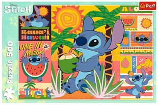 Puzzle Holidays With Stitch Wakacje Ze Stitchem Trefl 8+ цена и информация | Пазлы | 220.lv