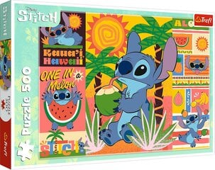 Puzzle Holidays With Stitch Wakacje Ze Stitchem Trefl 8+ cena un informācija | Puzles, 3D puzles | 220.lv