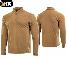 Vīriešu polaras džemperis M-Tac Delta Fleece, Coyote Brown цена и информация | Мужские толстовки | 220.lv