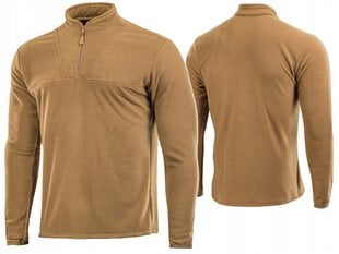 Vīriešu polaras džemperis M-Tac Delta Fleece, Coyote Brown cena un informācija | Vīriešu jakas | 220.lv