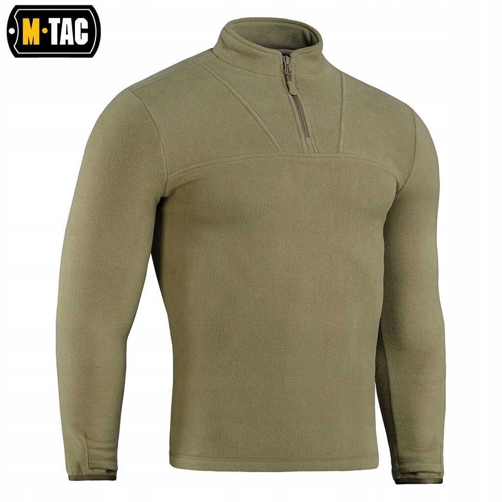 Vīriešu polaras džemperis M-Tac Delta Fleece, Tan cena un informācija | Vīriešu jakas | 220.lv