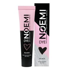 NOEMI Skropstu un uzacu krāsa Black, 15ml cena un informācija | Uzacu krāsas, zīmuļi | 220.lv