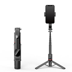 SEEK TOTI SEEK TOTI Selfie Stick with Lightweight Bracket Tripod L12-B, Black (Black) cena un informācija | Auto turētāji | 220.lv