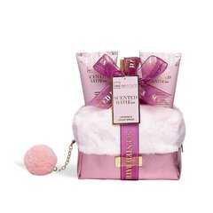 Набор для ухода за телом Idc Institute Scented bath Rose, 4 шт. цена и информация | Масла, гели для душа | 220.lv