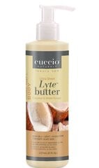 Mitrinošs krēmveida ķermeņa sviests Cuccio Coconut & White Ginger Lyte Butter, 237 ml cena un informācija | Ķermeņa krēmi, losjoni | 220.lv