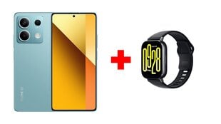 Xiaomi Redmi Note 13 5G 8/256GB Ocean Teal + Xiaomi Redmi Watch 5 Active Midnight Black цена и информация | Мобильные телефоны | 220.lv