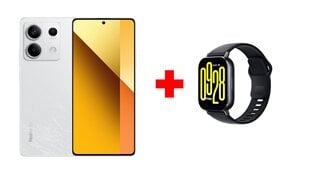 Xiaomi Redmi Note 13 5G 8/256GB Arctic White + Xiaomi Redmi Watch 5 Active Midnight Black цена и информация | Мобильные телефоны | 220.lv