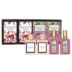 Набор Gucci Bloom Gucci Flora для женщин, Парфюмерная вода EDP, 5 мл + Парфюмерная вода EDP, 5 мл + Парфюмерная вода EDP, 5 мл + парфюмерная вода EDP 5 мл цена и информация | Женские духи | 220.lv