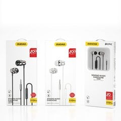 Austiņas ar tālvadības pulti un mikrofonu, Dudao X101 Pro, 3,5 mm., mini ligzda, balts cena un informācija | Skaļruņi | 220.lv