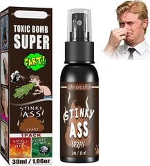 Smirdošs aerosols KOAHDE Stinky Ass, 30 ml cena un informācija | Karnevāla tērpi, maskas | 220.lv