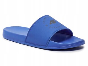 Vīriešu Flip Flops 4F 4FMM00FFLIM046A-33N sportiskas vasaras baseinam zilas 43 cena un informācija | Vīriešu iešļūcenes, čības, sandales | 220.lv