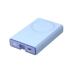 Магнитный аккумулятор, Joyroom JR-PBM011, 10000 мАч., 20 Вт, с подставкой и кабелем Lightning USB-C, teal цена и информация | Зарядные устройства Power bank | 220.lv